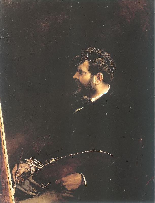 Marques, Francisco Domingo Self-Portrait Sweden oil painting art